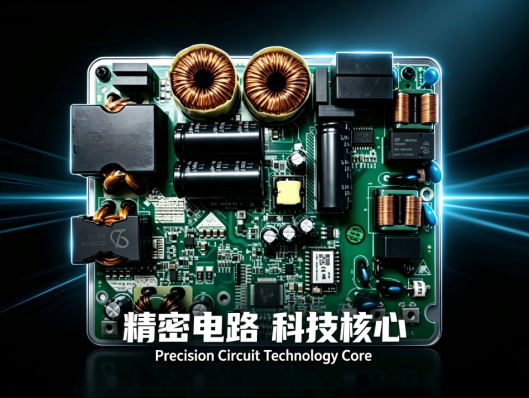 氮化镓（GaN）600W微逆内部控制系统一拖一